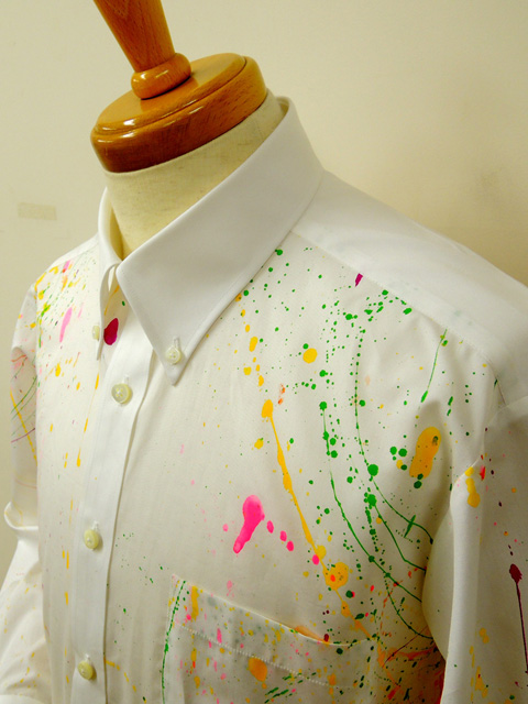 カラフルペイントワイシャツ - 日本製オーダーシャツのフェールムラカミ