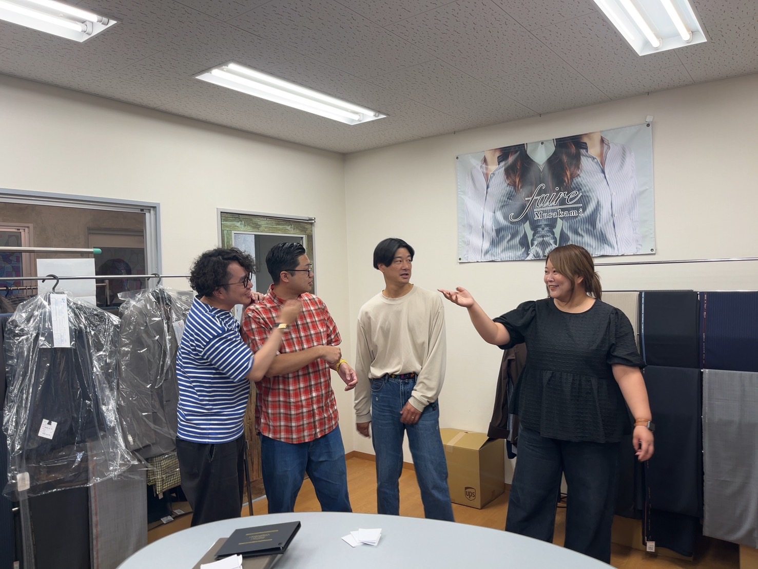 住みます芸人がやってきた！ - 日本製オーダーシャツのフェールムラカミ